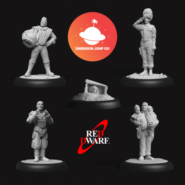 Red Dwarf Dimension Jump 2021 Miniatures Set