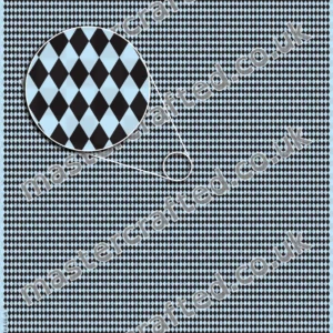 Waterslide Decals - Diamonds Fabric