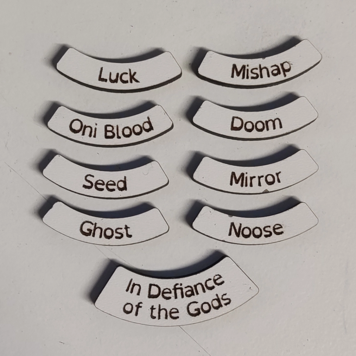 Bushido Uncommon Effect Trackers